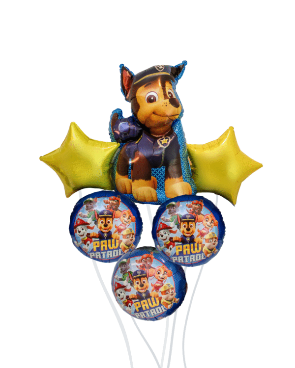 Police Pup Birthday Balloon Bundle