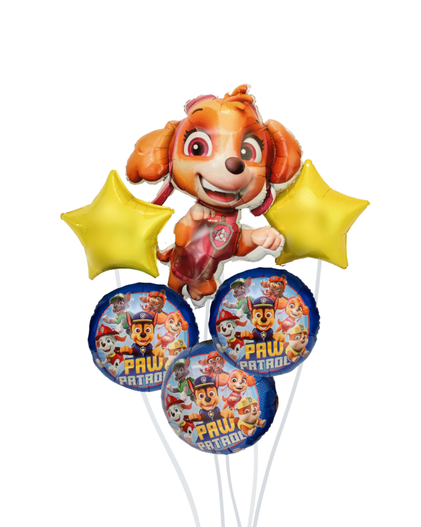 Flying Pup Party Balloon Set