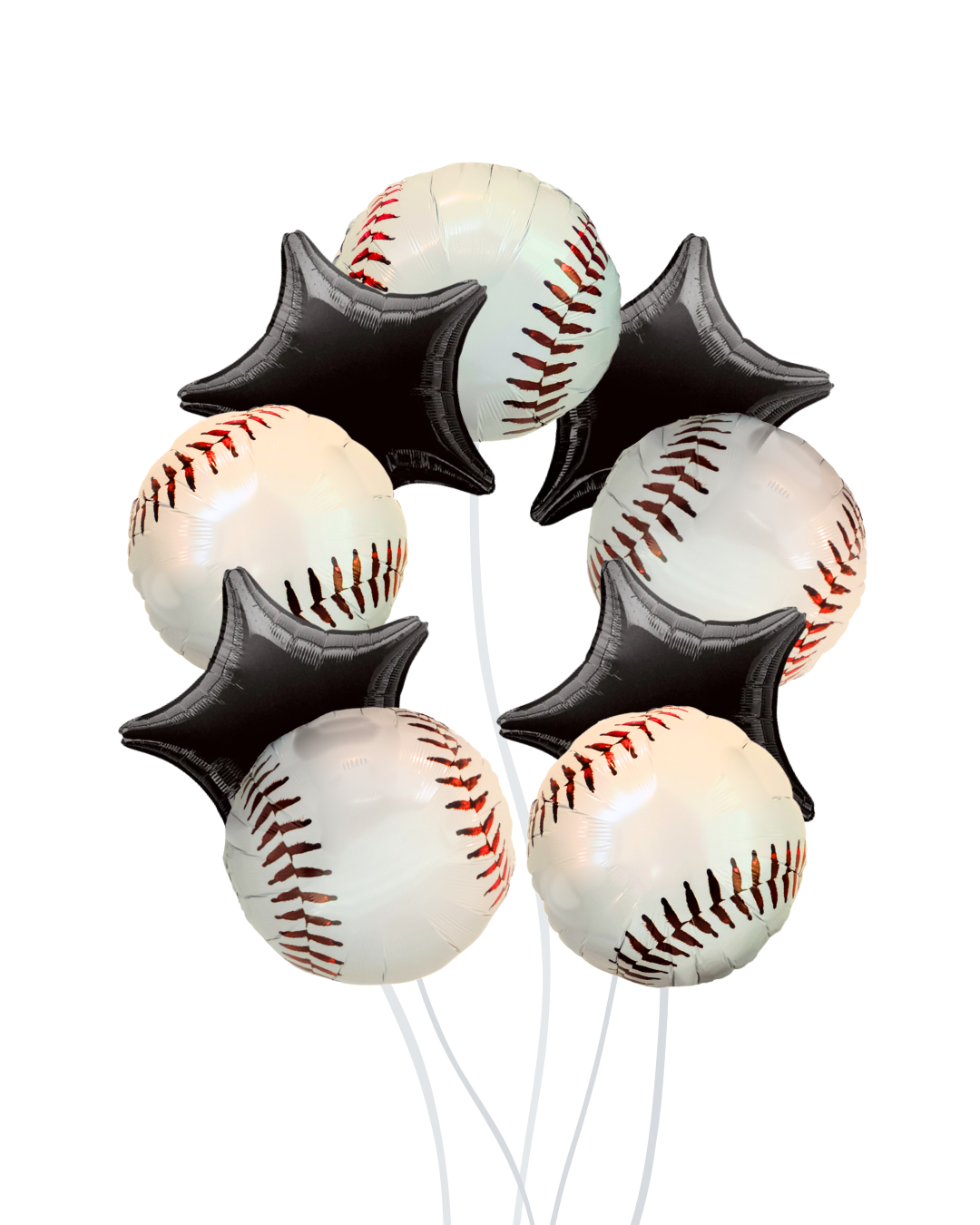 Baseball Star Balloon Bouquet