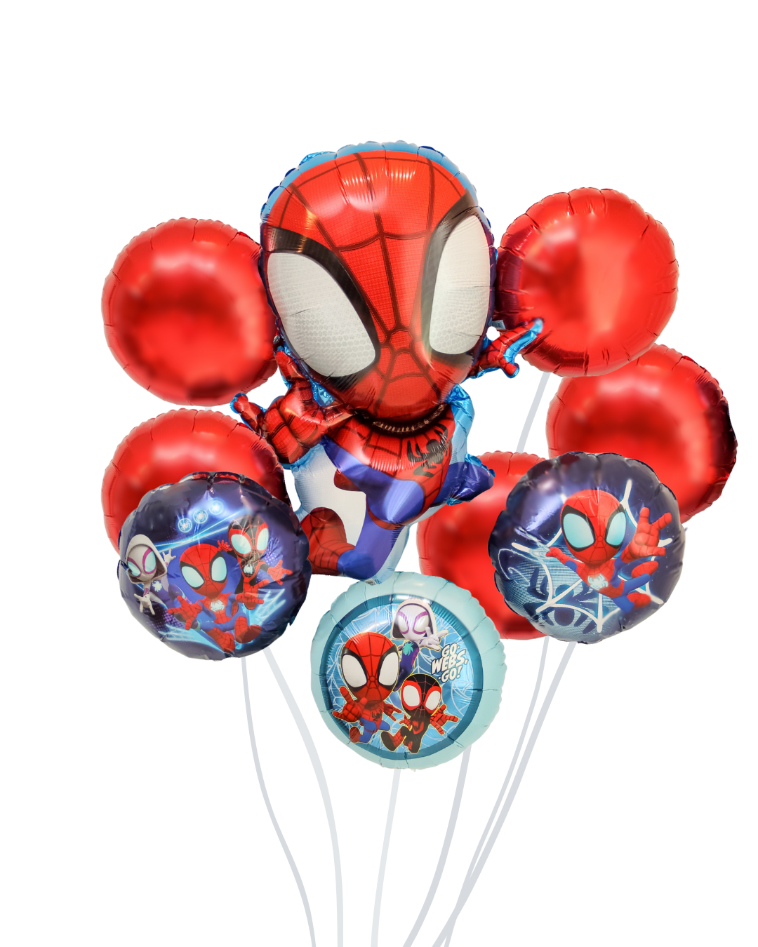 Spider Superhero Balloon Bouquet