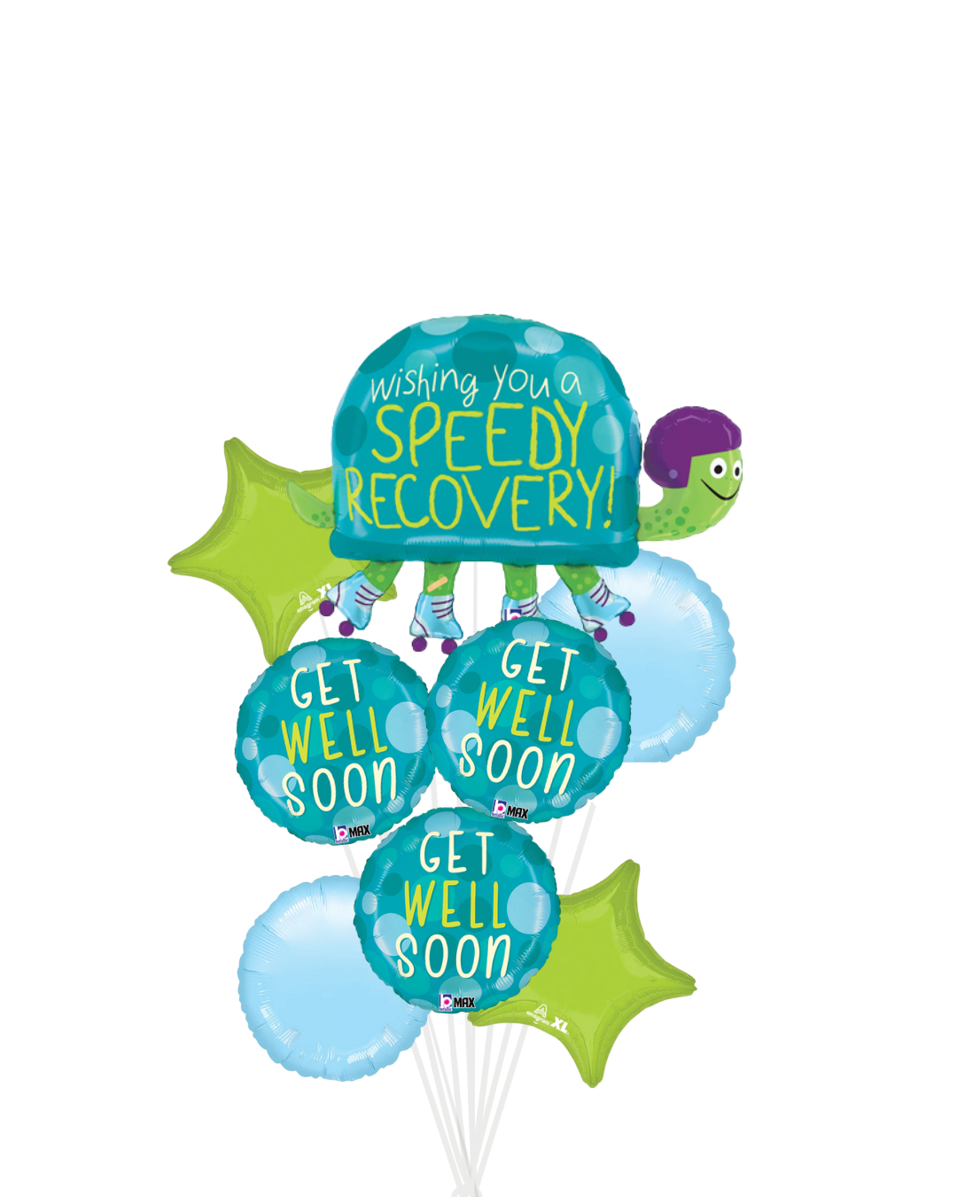 Speedy Recovery Balloon Arrangement