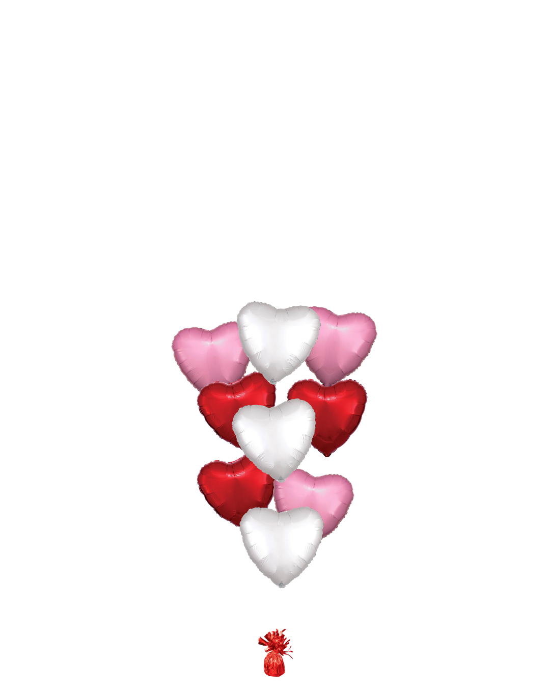 💖 Heartfelt Valentine Balloon Bouquet - Image 3