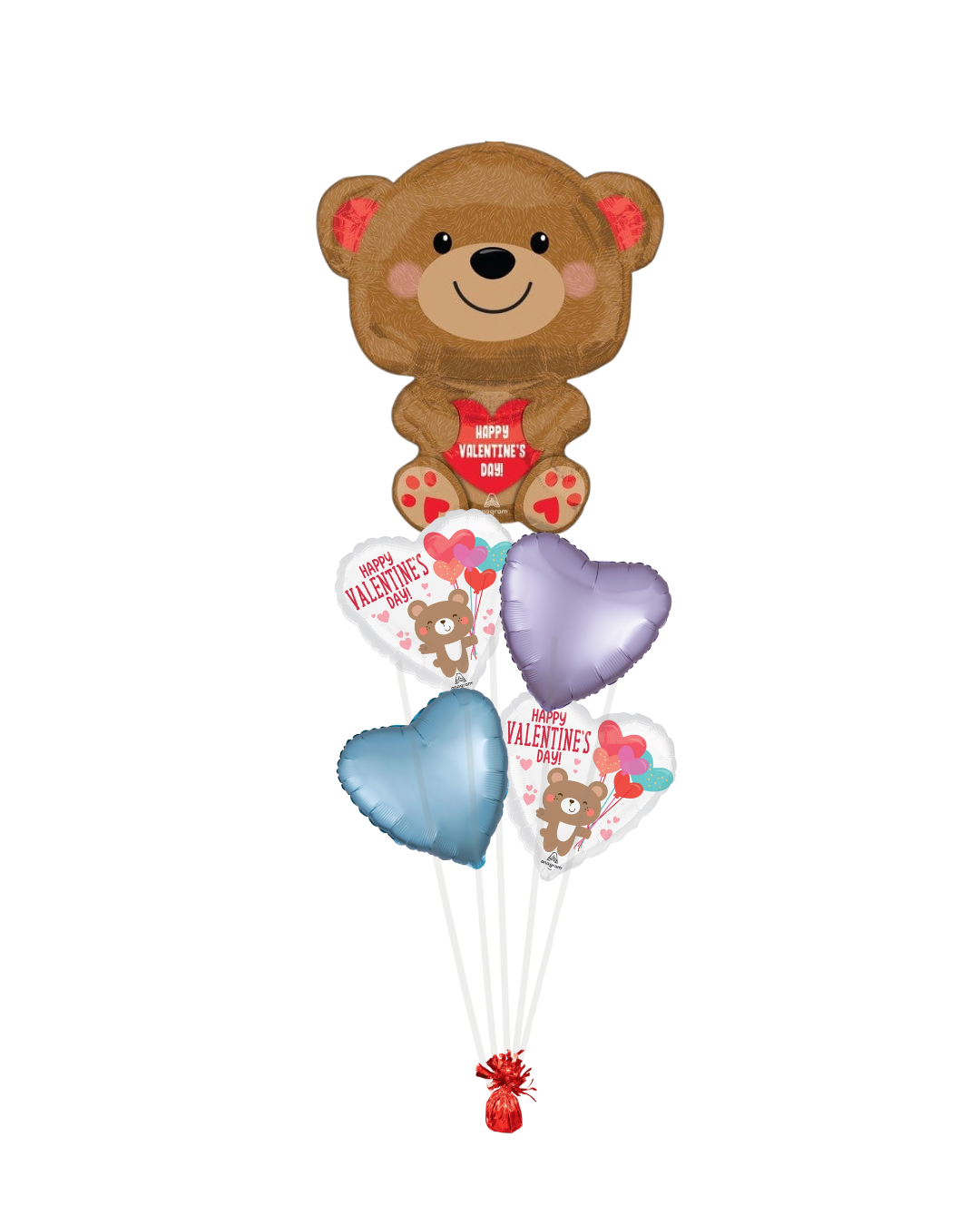💖 Teddy Bear Balloon Bouquet - Image 2