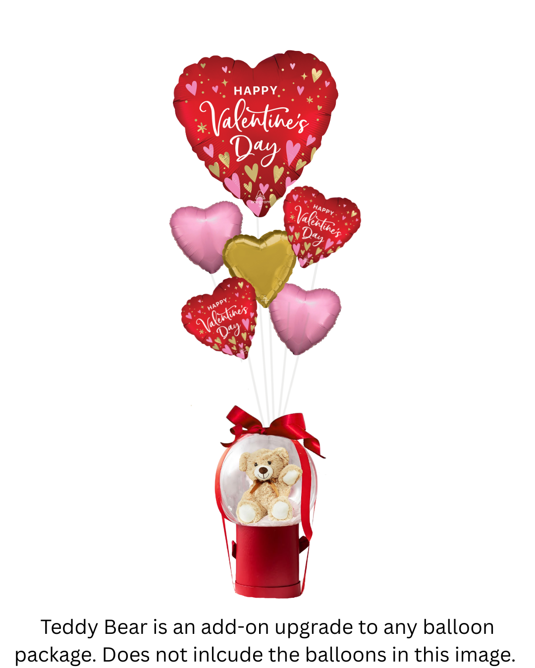 Teddy Bear Balloon Add-On Upgrade - Image 2