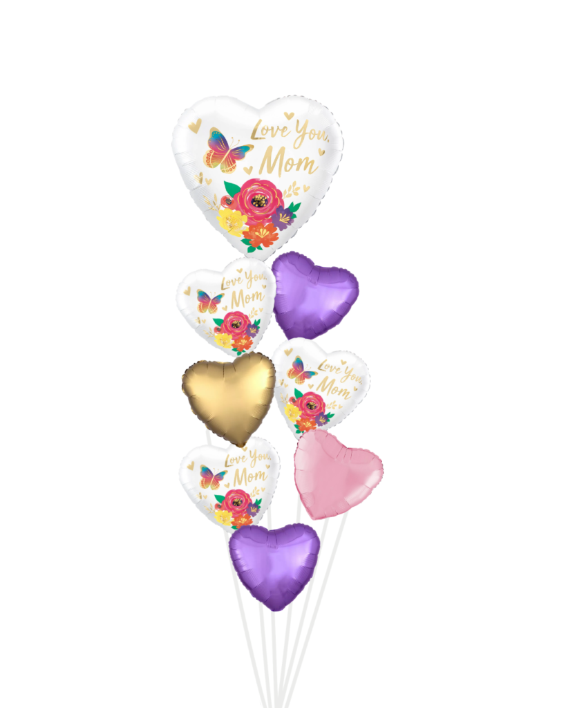 Large Mothers Day Butterfly Balloon Bouquet
