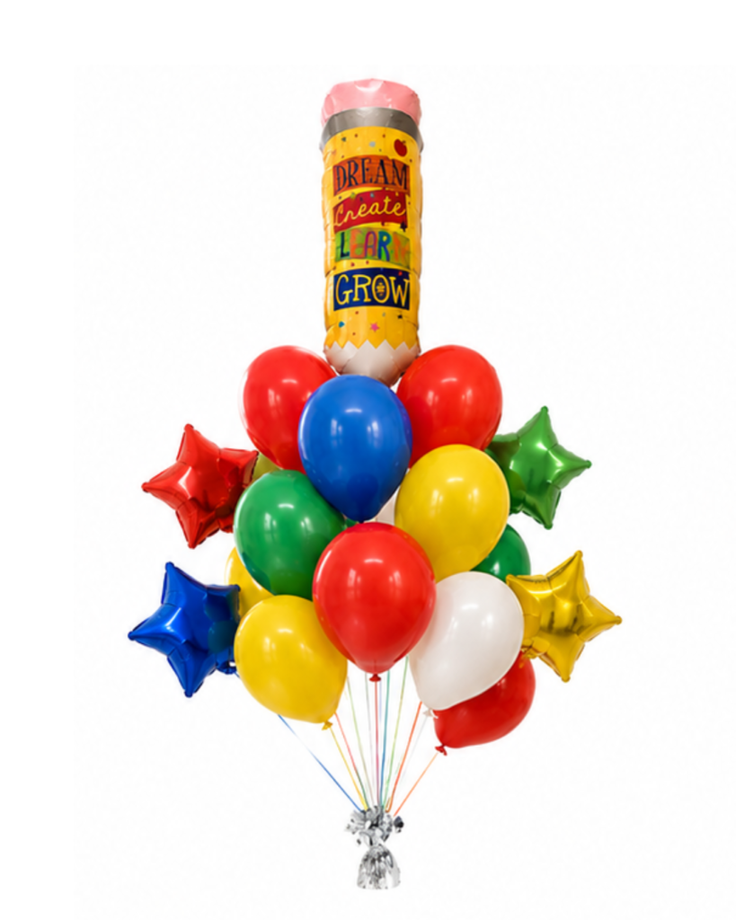 Back to School Pencil Balloons Amazing Grand Size