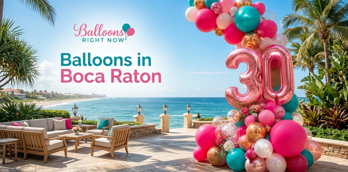 Balloons in Boca Raton