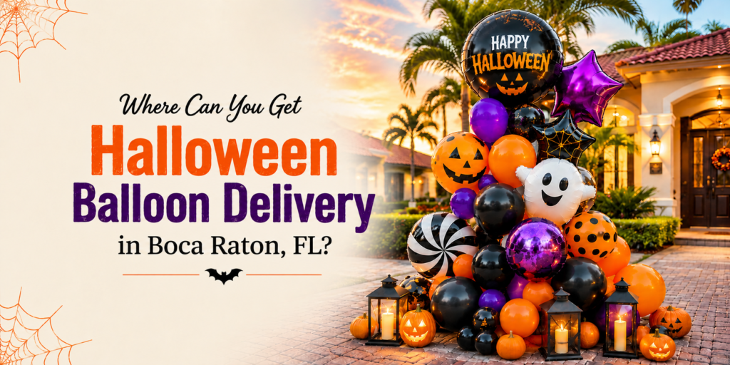 Halloween Balloon Delivery in Boca Raton, FL